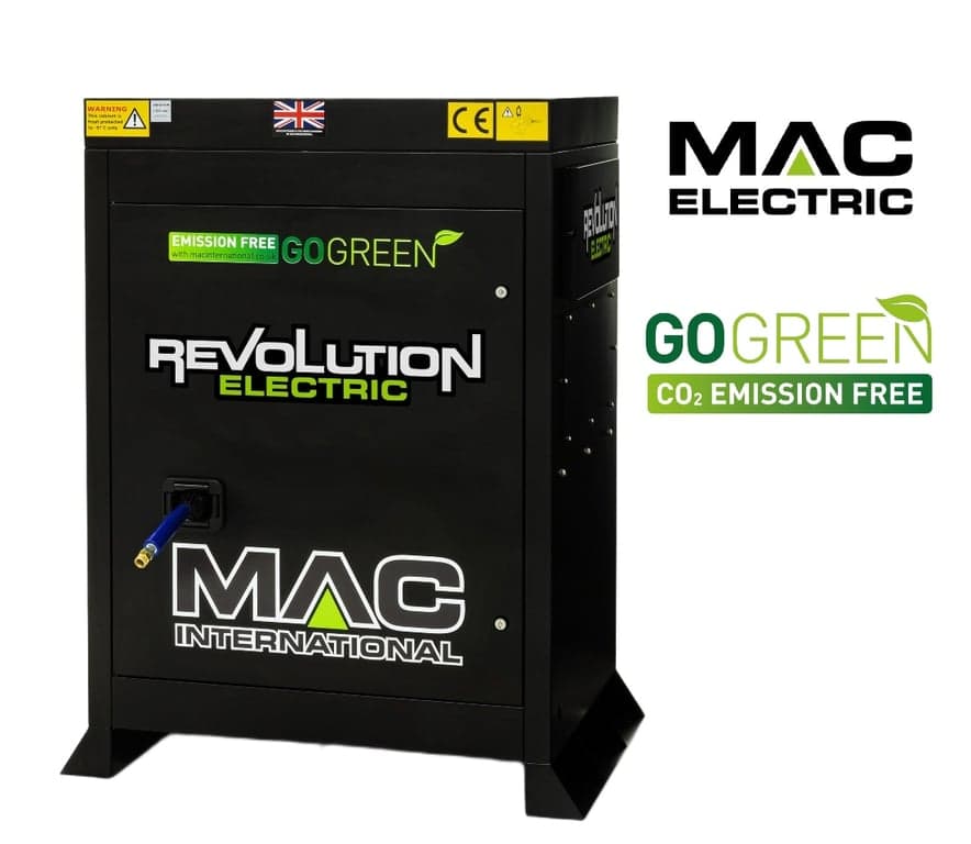 MAC Revolution Electric Static Hot Pressure Washer 45amp
