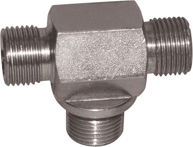 Zinc Plated M/M/M Hex Tee