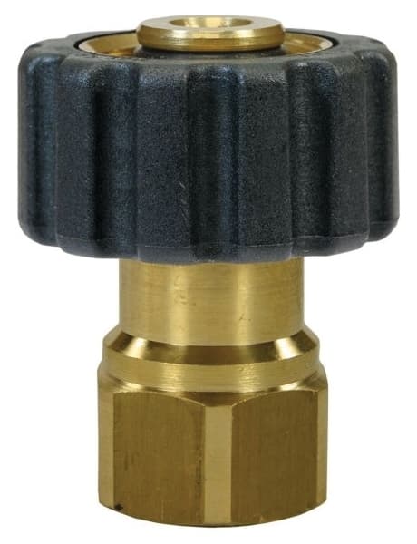 Quick Screw Female brass coupling