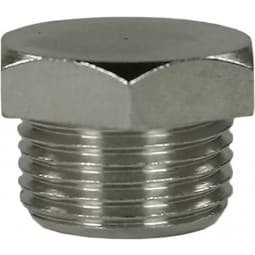 Zinc Plated Plug 3/8"