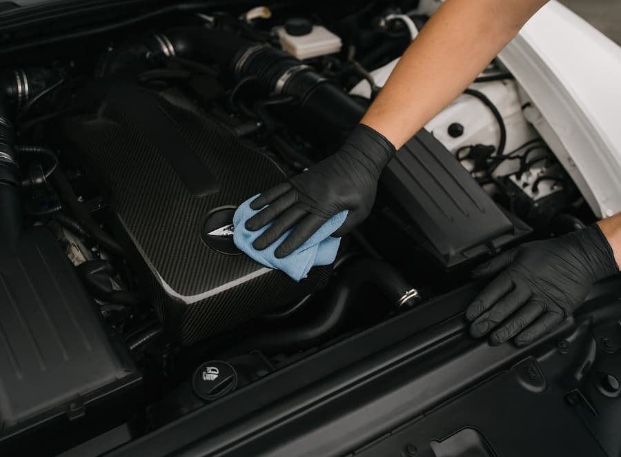 Engine Compartment Detailing