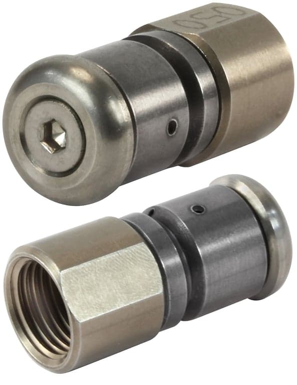 Mini Rotating Drain Nozzle 1/8"F