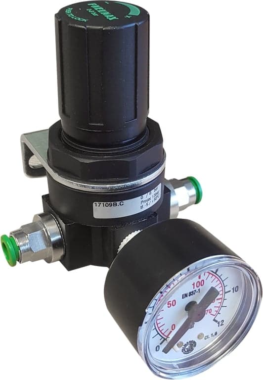 0-12bar Air Regulator & Gauge Kit