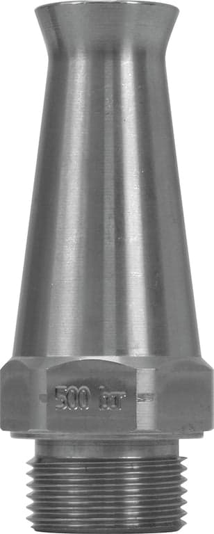 Stainless Steel Long Cast Nozzle 3/8"M