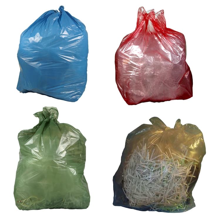 Coloured Refuse Sacks
