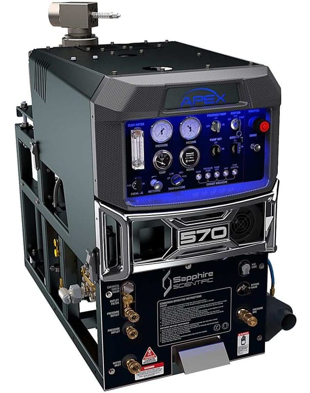 Sapphire Apex 570 Dual Operator Truck Mount Carpet Cleaner