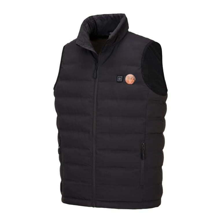 Portwest S549 Ultrasonic Heated Tunnel Bodywarmer Black