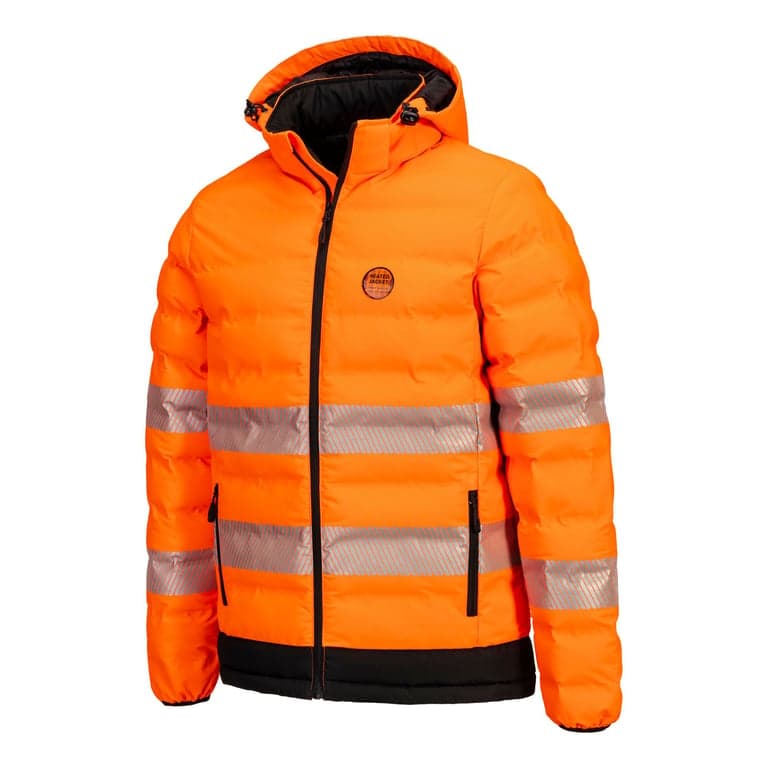 Portwest S548 H-Vis Ultrasonic Heated Tunnel Jacket Orange