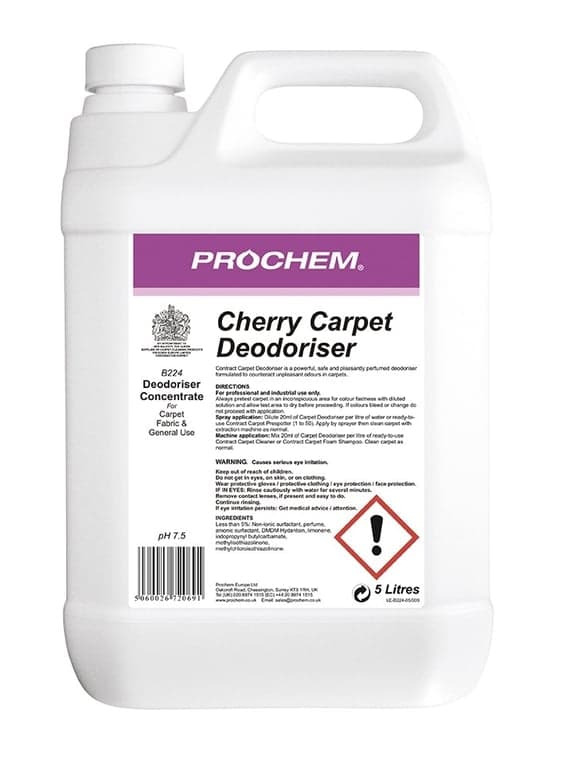Prochem Cherry Carpet Deodoriser 5L