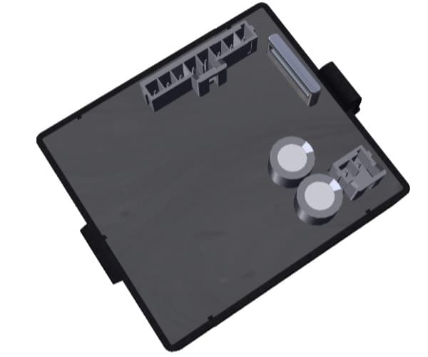 Numatic 244NX Left Brush Motor PCB 914451