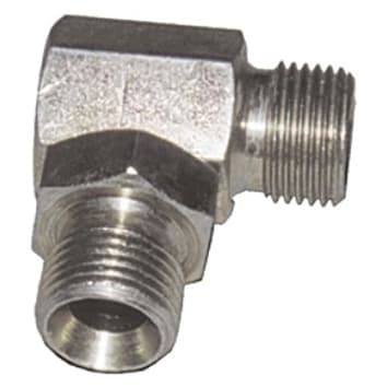 Zinc Plated M/M Elbow