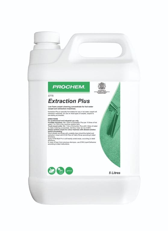 Carpet Extraction Liquid Detergents