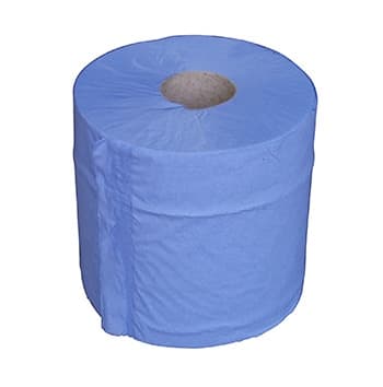 Paper Centrefeed 2ply 150m(L) 175mm(W) Blue