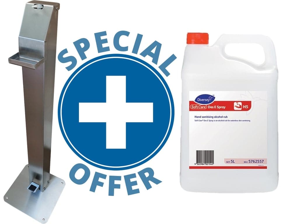 SPECIAL OFFER Hand Sanitiser Station Package