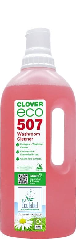 Clover Eco 507 Washroom Cleaner 1L
