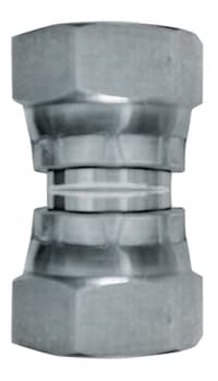 Zinc Plated F/F Adaptor 