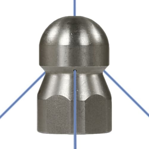 Open Sewer/Drain Jet 3/8"F
