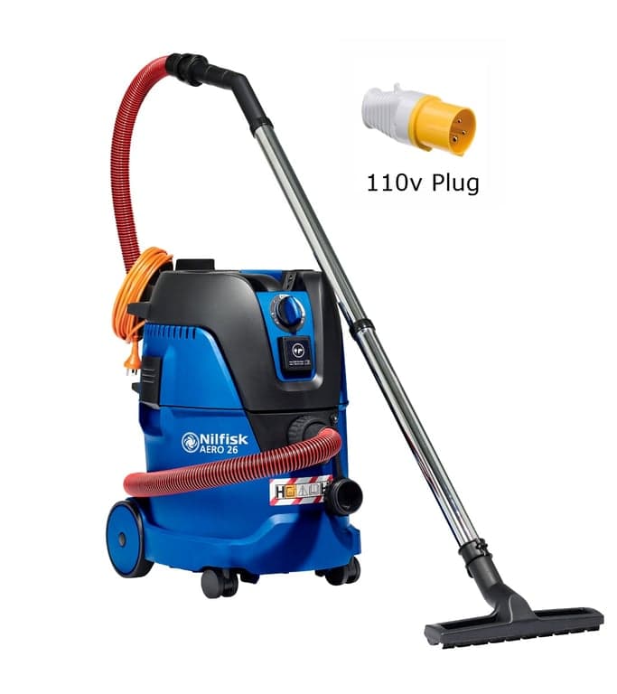 Nilfisk AERO 26-2H PC 110V H Class Vacuum