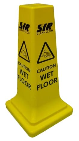 "Caution Wet Floor" Warning Cone (Small)