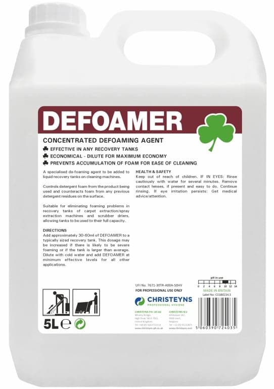 Clover Christeyns Defoamer 5L
