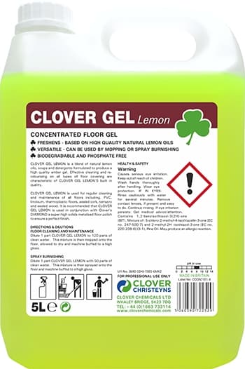 Clover Gel Lemon 5L