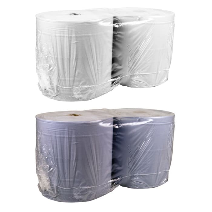 Industrial Wiping Paper 2 Ply (W)28cm (L)400m (2 Rolls) 