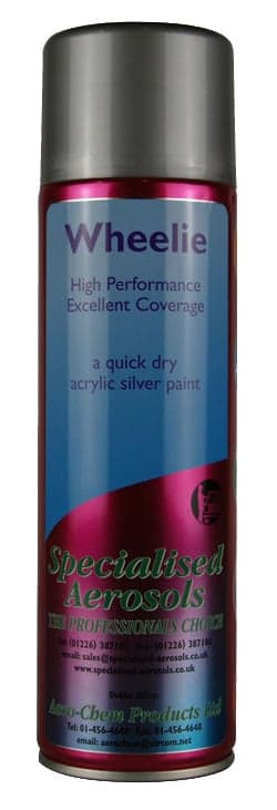 Wheelie Silver Paint 500ml