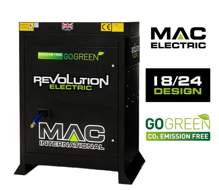 MAC Revolution Electric Static Hot Pressure Washer 32amp
