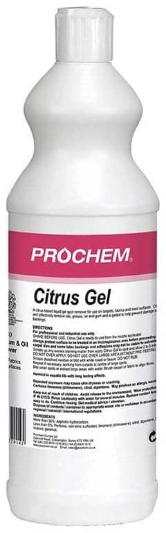 Prochem Citrus Gel Spot Remover 1ltr