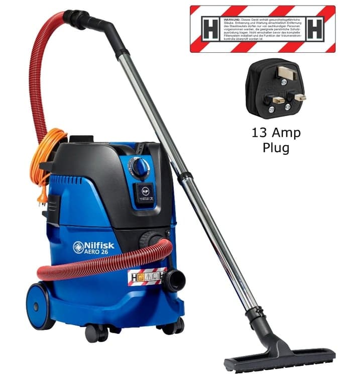 Nilfisk AERO 26-2H PC 240V H Class Vacuum