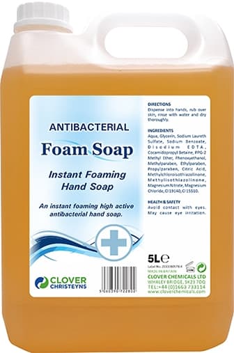 Clover Antibacterial Foam Soap 