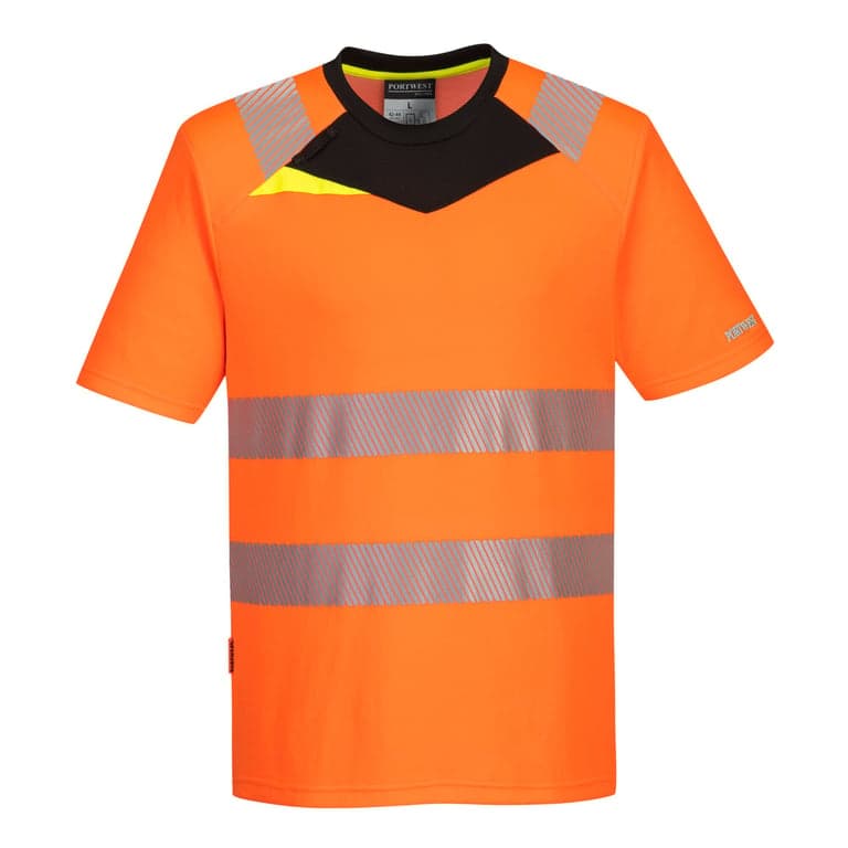 Portwest DX413 Hi-Vis T-Shirt Short Sleeve