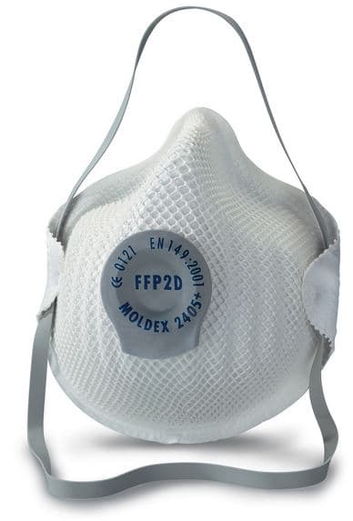Face Mask FFP2 Rated, Valved x 20