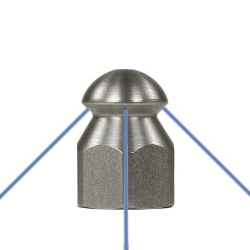 Blind Sewer/Drain Jet 1/4"F