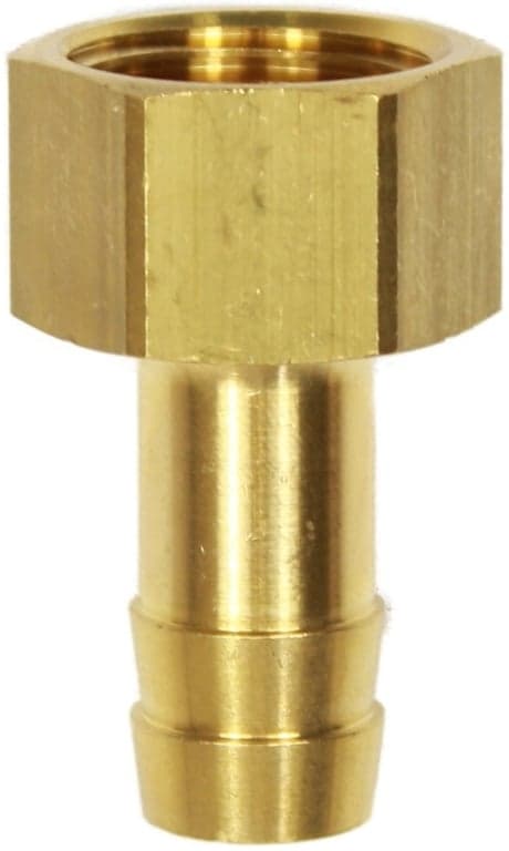Brass 4mm Hosetail 1/8" Female Thread
