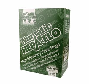 Numatic NVM-1CH Vacuum Filter Bags Pack 10