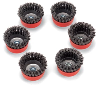 6 Replacement Spirotex Head Units for Scarifying Disc