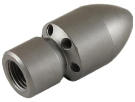 Female Cylinder Style Open Sewer Nozzle