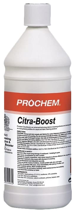Prochem Citra-Boost Fabric Degreaser 1ltr