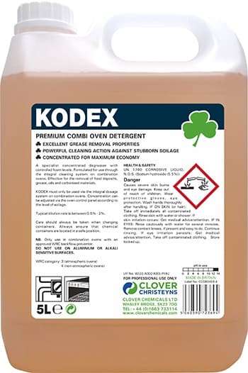 Clover Kodex Combi Oven Detergent 5L