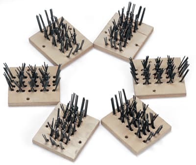 6 Replacement Segments for Wire Scarifying Brush