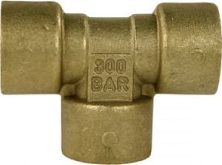 Brass T-Connection 3/8" F